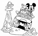 Mouse Kids Coloring Pages Trap Car Puzzles Mickey Worksheets Template Printables sketch template