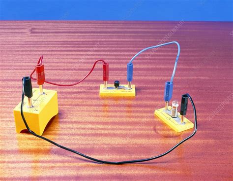 simple electrical circuit stock image  science photo library