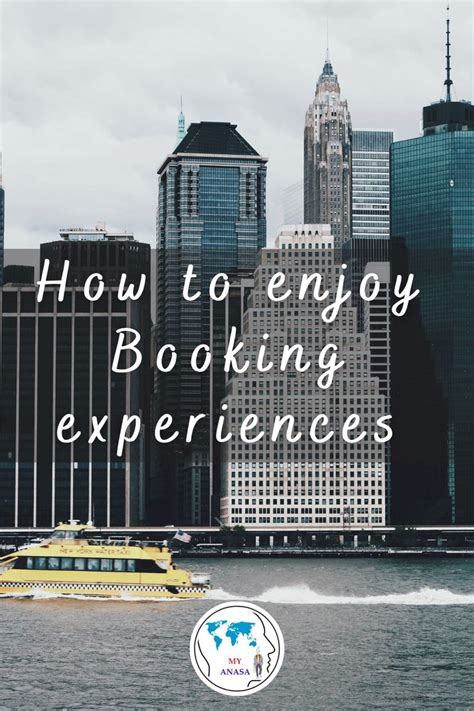 enjoy booking experiences experience trip booking