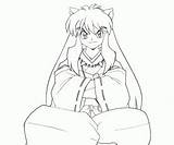 Coloring Inuyasha Pages Anime Manga Privacy Policy Popular Coloringhome sketch template