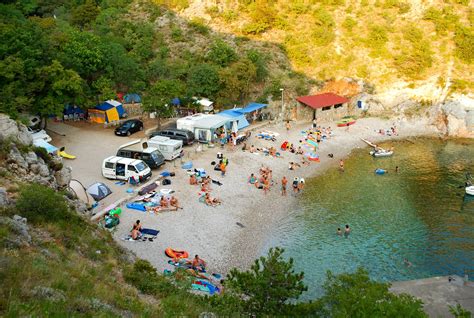 kleine en mini campings  kroatie deel  vakantie  kroatie insider reis info