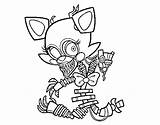 Five Nights Mangle Coloring Freddy Fnaf Freddys Drawing Pages Coloringcrew Getdrawings sketch template