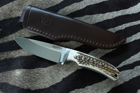 boeker arbolito fixed blade stag hunting knife bahh post oak