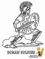 Romano Soldado Desenhar Era Tudodesenhos sketch template