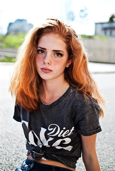 beautifulcarrotgirls sofia gheorghe freckles girl girls with red hair red hair