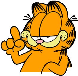 blog  days garfield  cat   happy  monday