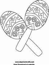 Fiesta Coloring Pages Getdrawings Mexican sketch template