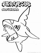 Coloring Shark Pages Pokemon Printable Sharkboy Lavagirl Color Getdrawings Sharks Hungry Thresher Cute Scary Curtain Getcolorings Fish Cartoons Print Kids sketch template