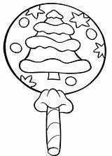 Coloring Candy Christmas Pages Lollipop Printable Cane Big Color Kids Lollipops Template Getcolorings Sucker Candies Cookie Save Print Coloringkidz Ritter sketch template