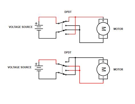 dc adding delay  dpdt switch electrical engineering stack exchange