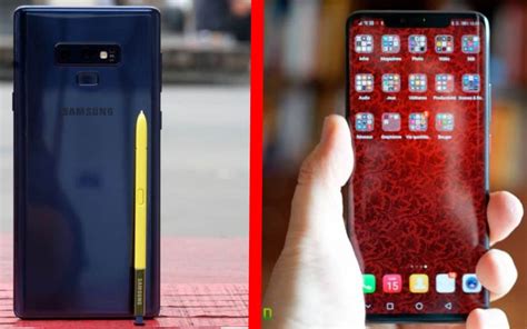 Huawei Mate 20 Pro Vs Galaxy Note 9 Lequel Choisir