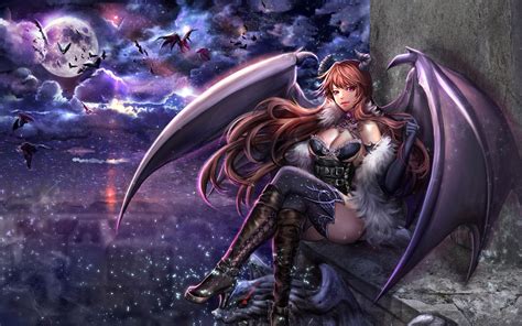 Fantasy Art Artwork Vampire Evil Dark Angel