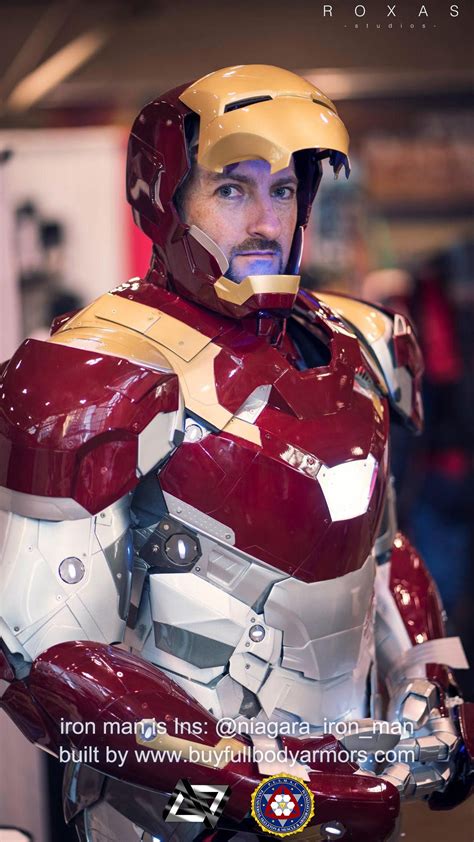 wearable iron man mark  xlvii armor costume   wearable armor