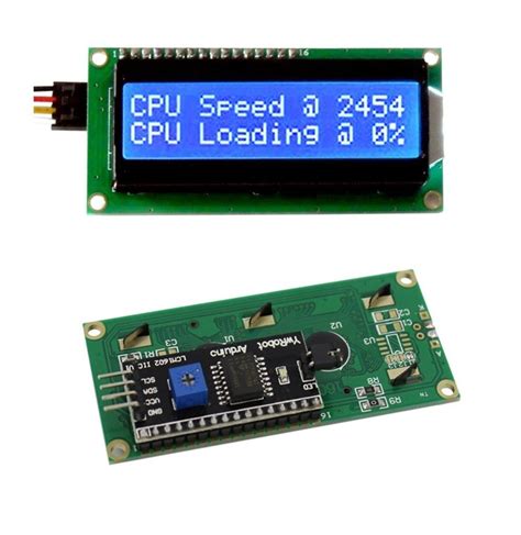 mavi lcd display ic moduellue prototip elektronik