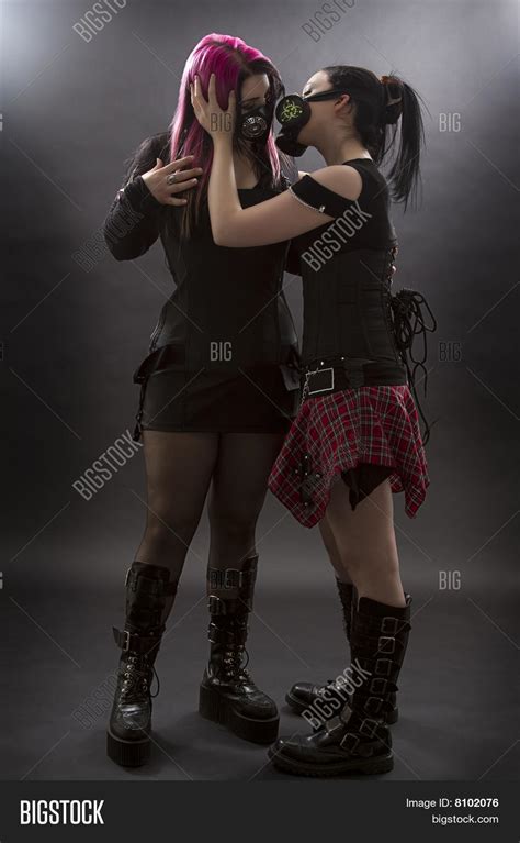 Goth Kiss Image And Photo Bigstock