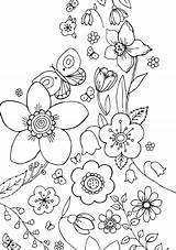 Coloring Pages Frühling Ausmalbilder Kids Flowers Zum Ausmalen Malvorlagen Ausdrucken Sheets Flower Spring Bilder Blumen Printable Colouring Und Bestcoloringpagesforkids Von sketch template