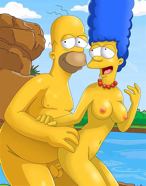 Rule 34 Breasts Color Day Female Homer Simpson Human