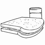 Bread Coloring Sandwich Pages Different Yummy Little Loaves sketch template