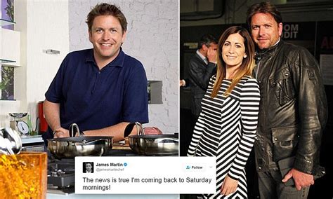 james martin returns to saturday morning tv with new itv