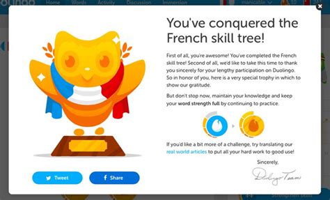 duolingo review  finishing   french learning french  kids duolingo