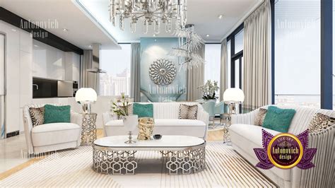 prestige interior design  dubai blue waters apartment