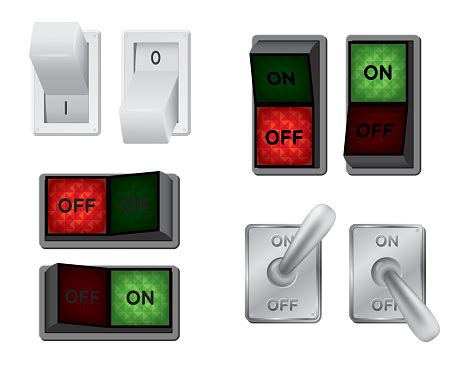 types  switches illustrated stock illustration  image  istock