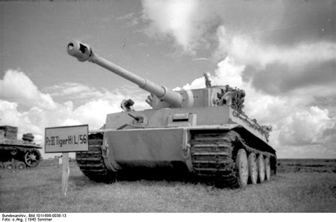 German Army Tiger I Heavy Tank On Display In Russia