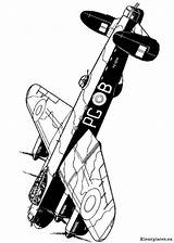 Kleurplaten Tweede Vliegtuigen 1944 Wereldoorlog Vliegtuig Aircrafts Airplanes Flugzeugen Avro Malvorlage Always Stemmen Spitfire sketch template