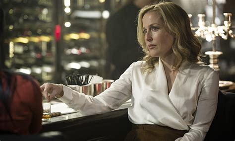 gillian anderson starts filming second series of bbc2 s thriller the