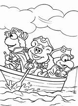 Babies Coloring Muppet Muppets Pages Kermit Frog Fozzie Bear Baby Gonzo Delaware Printable Fishing Kids Para Colouring Color Coloriage Book sketch template