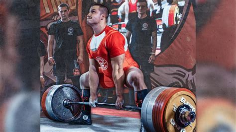 yury belkin deadlifts  time world record  kilograms  pounds barbend