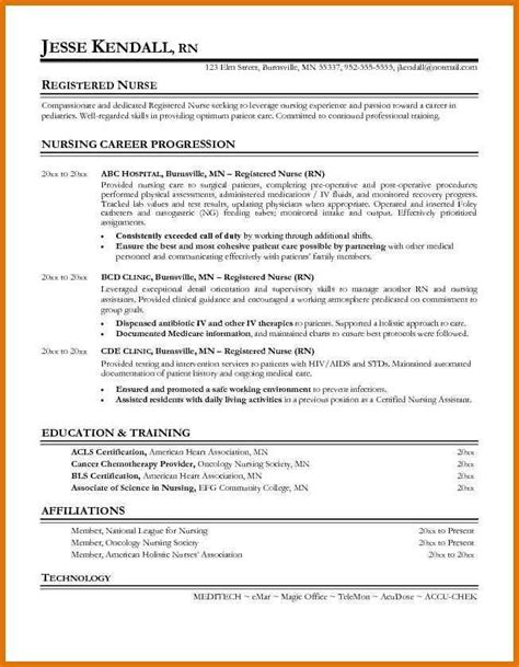 graduate nurse resume example new graduate rn resume new