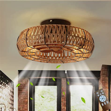 buy letmarey  profile caged ceiling fans  lights  medieval