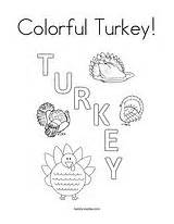 Coloring Pages Thanksgiving Turkey Colorful Twisty Journal November Noodle Turkeys sketch template