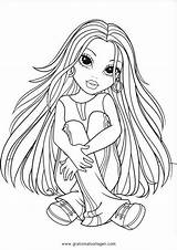 Coloring Pages Moxie Girlz Popular sketch template