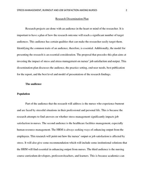 solution research dissemination plan studypool