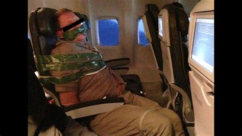 airlines are physically restraining more drunk and unruly passengers