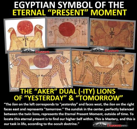 the esoteric meaning of egypt´s “aker” lions richard cassaro