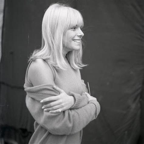 Sixties — France Gall At Her Home In Paris In 1968 Photo
