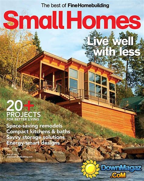 fine homebuilding small homes fall    magazines magazines
