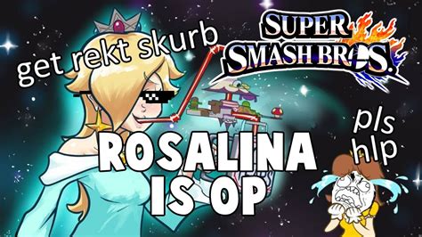 rosalina is queen a smash bros montage youtube