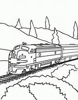 Coloring Train Pages Book Comments sketch template