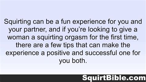 3 Tips To Make A Woman Squirt For The First Time Youtube
