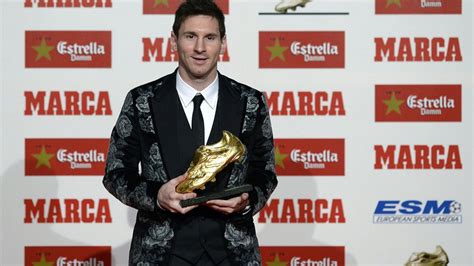 Lionel Messi Wins Third Golden Shoe But Misses Out On Best Dressed