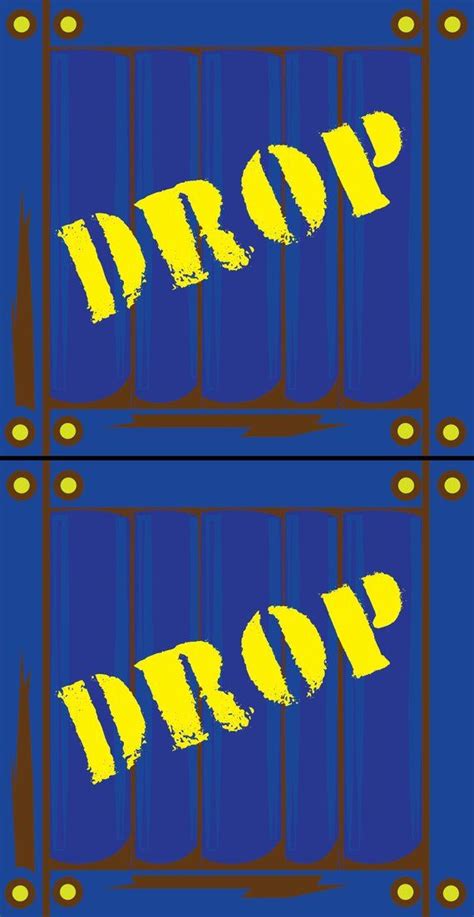 Blue Supply Drop Box For Fortnite Theme Birthday Party