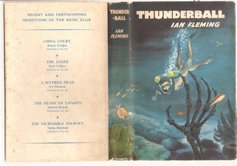 ephemera from the james bond film and book thunderball