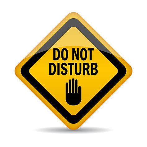 disturb sign stock  pictures royalty  images