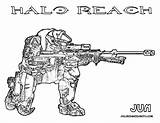 Coloring Halo Pages Reach Colouring Kids Printable Print Sheets Covenant Drawings Weapons Popular Vehicles Military Choose Board sketch template