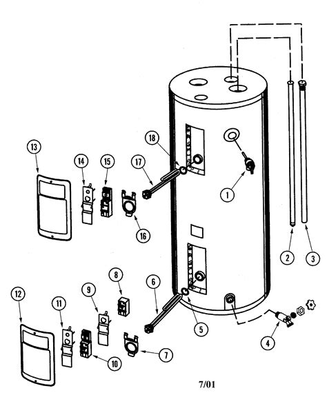 maytag water heater parts model hjjrtcsa sears partsdirect