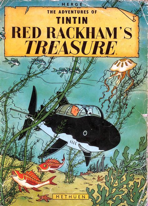 red rackham s treasure the coolest cover but my local library never had it growing up i had